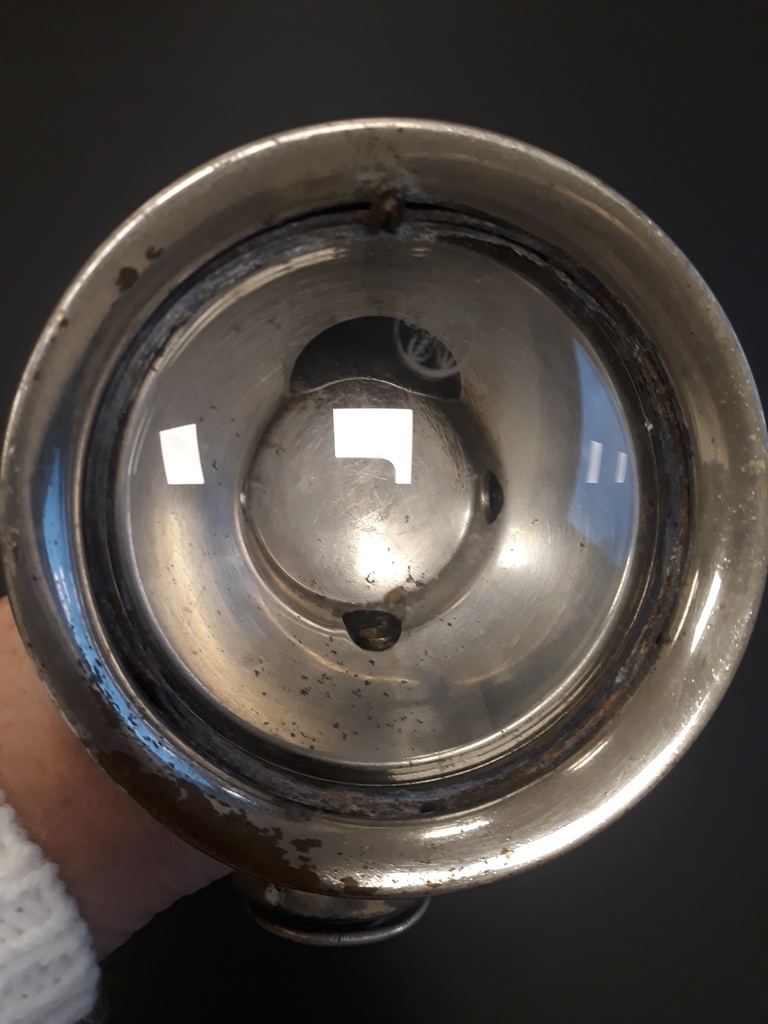 Riemann's Phaenomen fiets carbide lamp