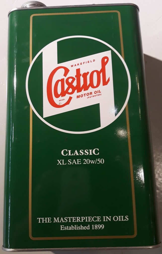 Tin of Castrol