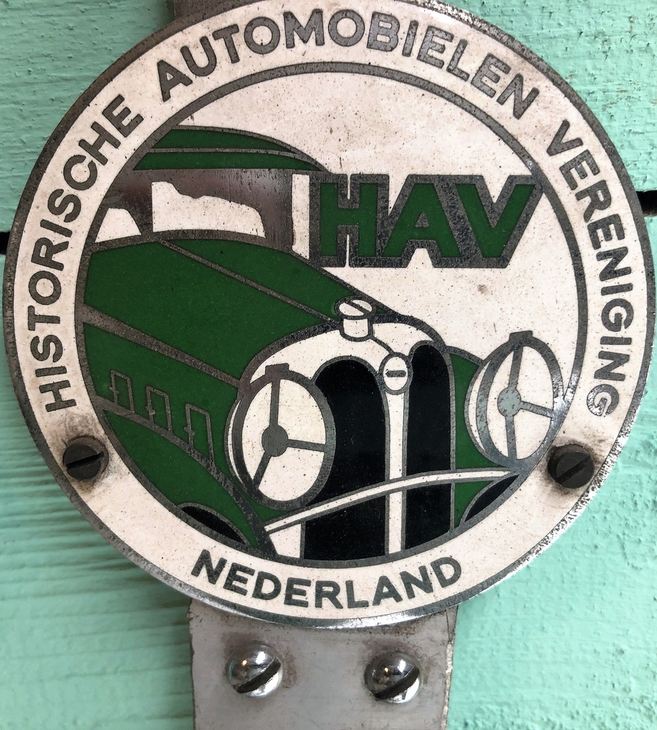 Badge Historische automobielen vereniging Nederland
