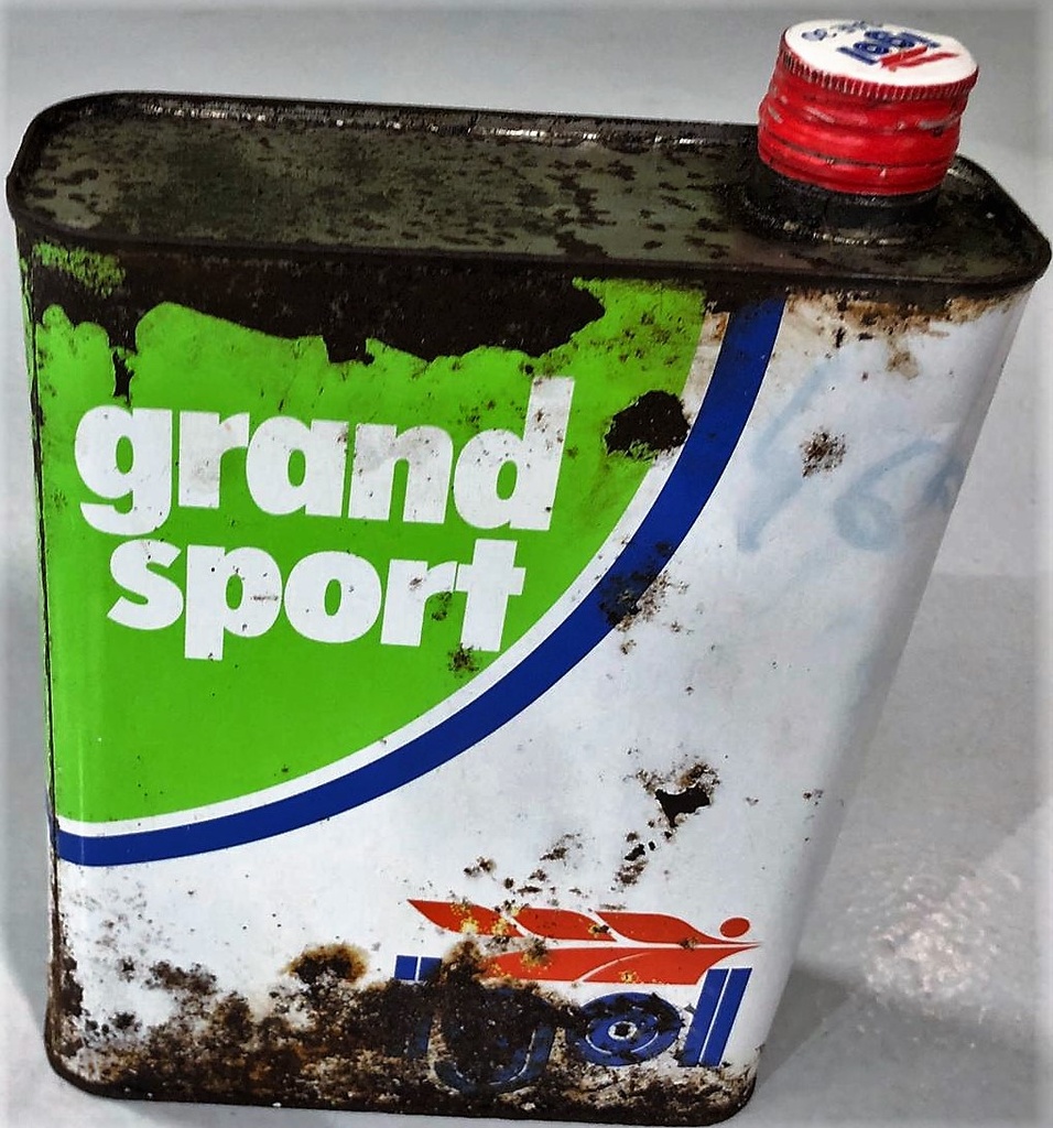 Tin of iigol grand sport