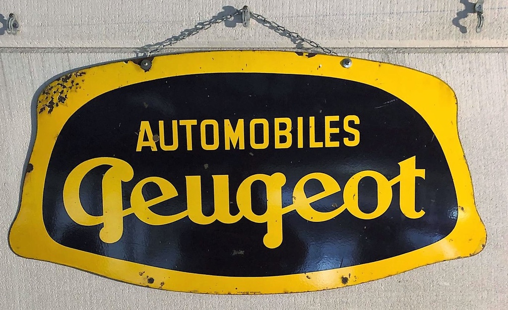 Automobiles Peugeot recto verso