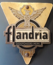 [4-00065] Badge Flandria gedeponeerd merk