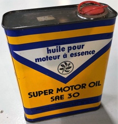 [8-00089] Tin of Super Motor Oil SAE30